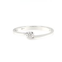 Anneau Roman Gioielli Femme MIO AMORE in Or blanc Diamante 0.03 Ct MIOAMORE4-J-1 - MIOAMORE4-J-2